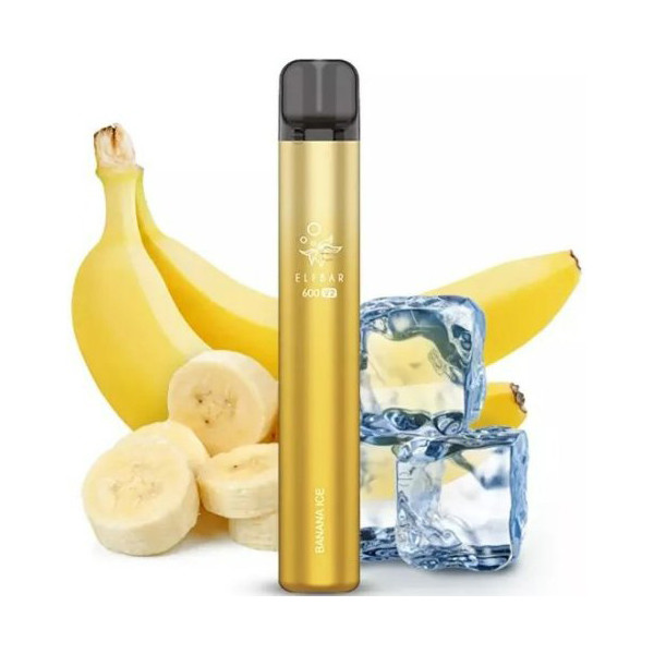 Elektronická cigareta jednorázová Elf Bar 600 V2 Banana Ice 20mg/ml
