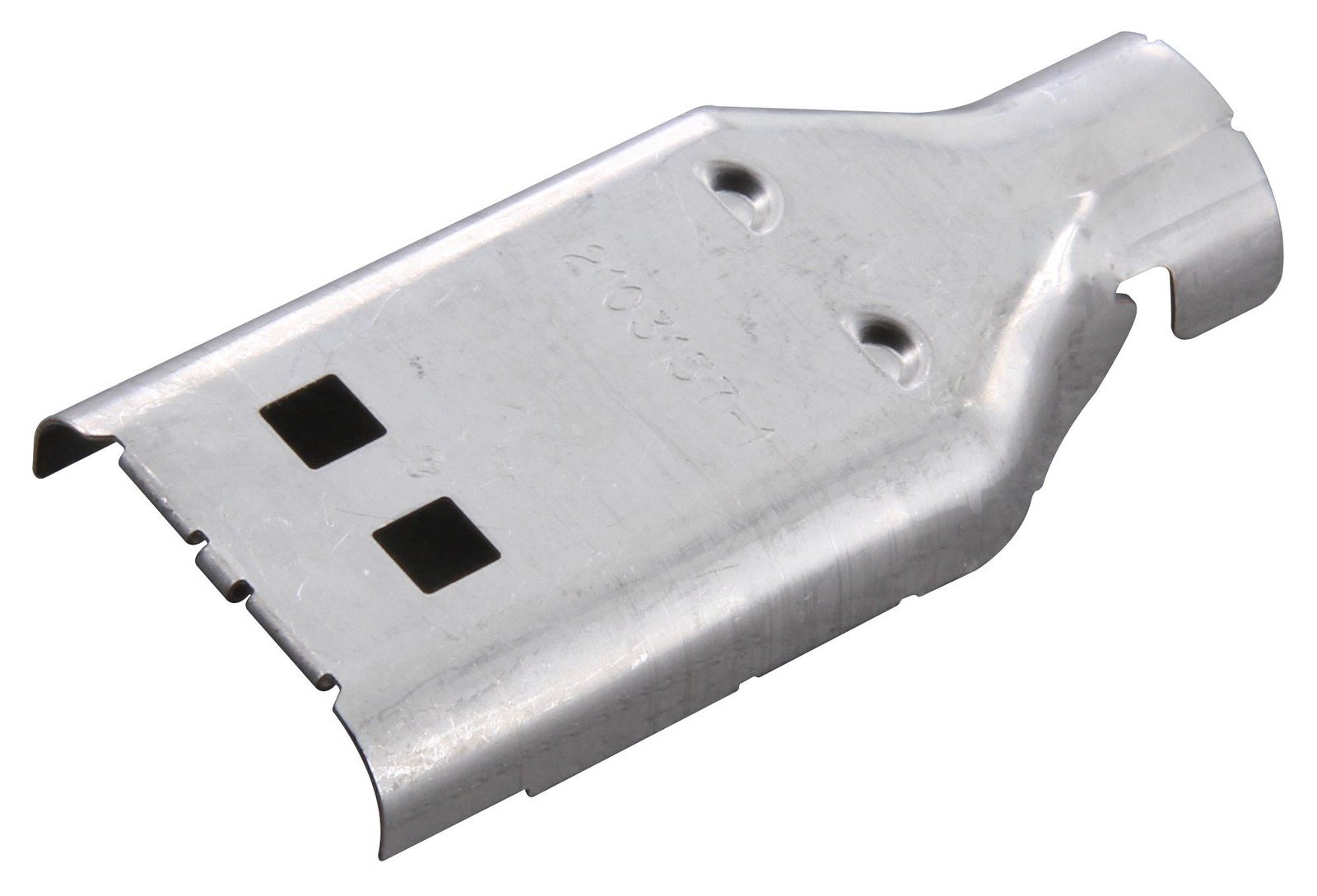 Te Connectivity 2103157-1 Shield, Plug, Size 1, Copper Alloy