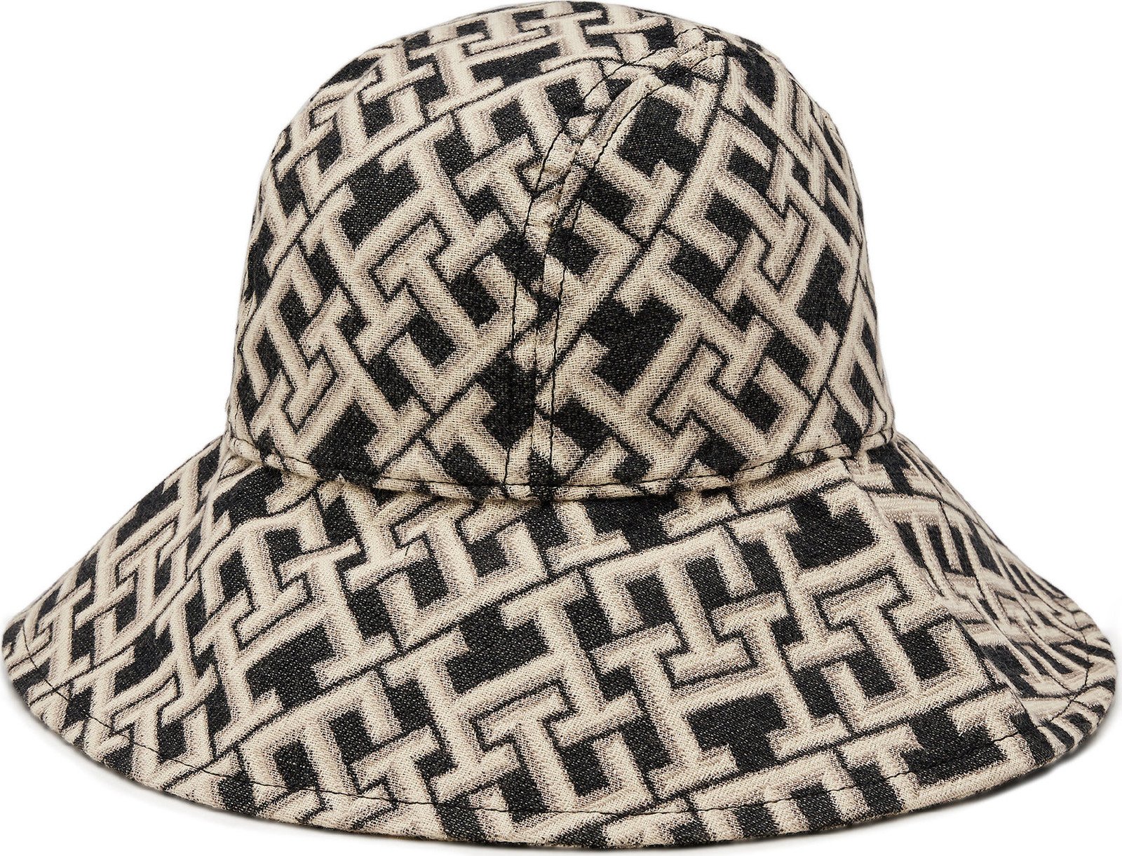 Klobouk Tommy Hilfiger Th Contemporary Mono Bucket Hat AW0AW15782 Black BDS