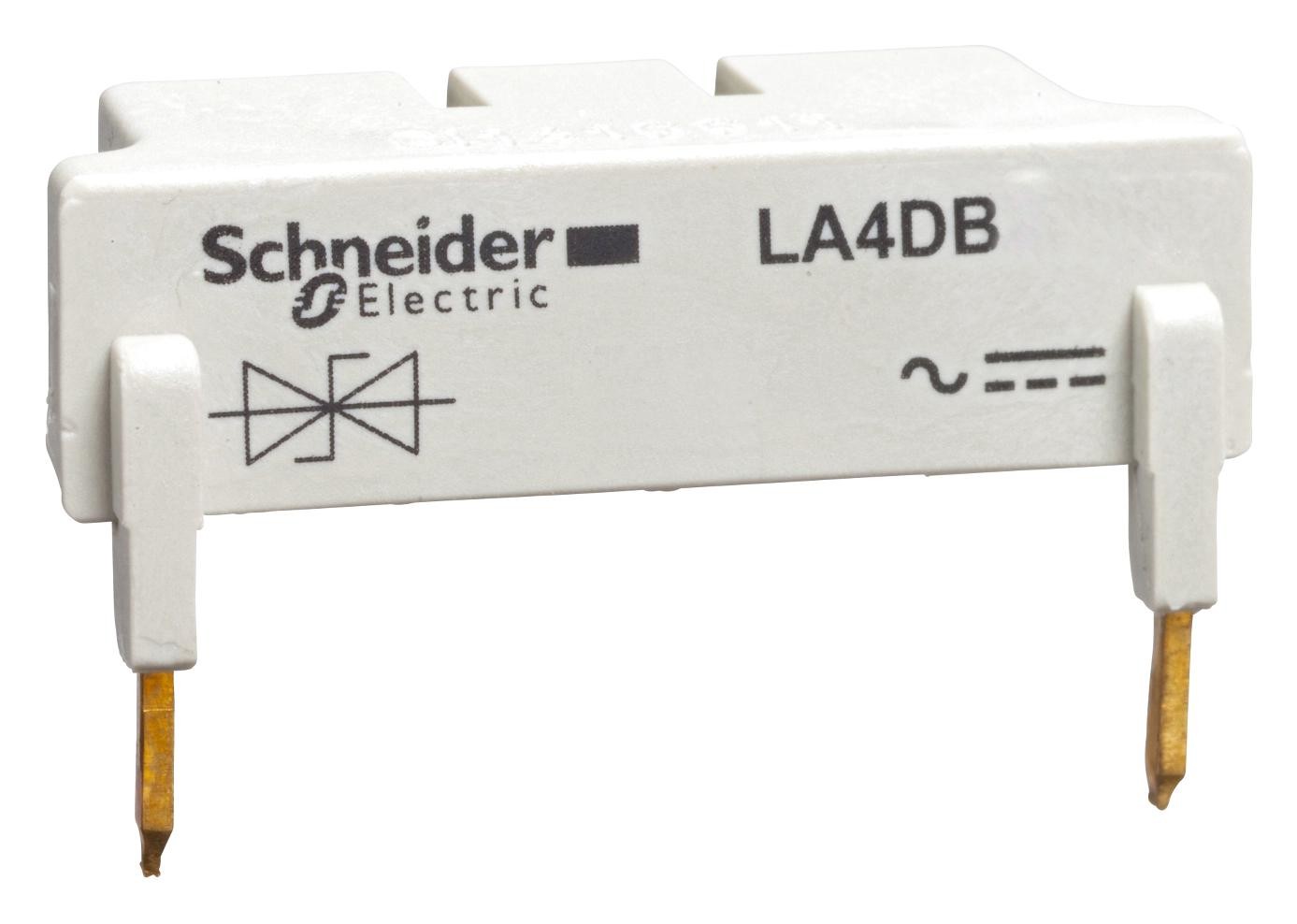 Schneider Electric La4Dc3U Suppressor Module, Diode, 24-250Vdc