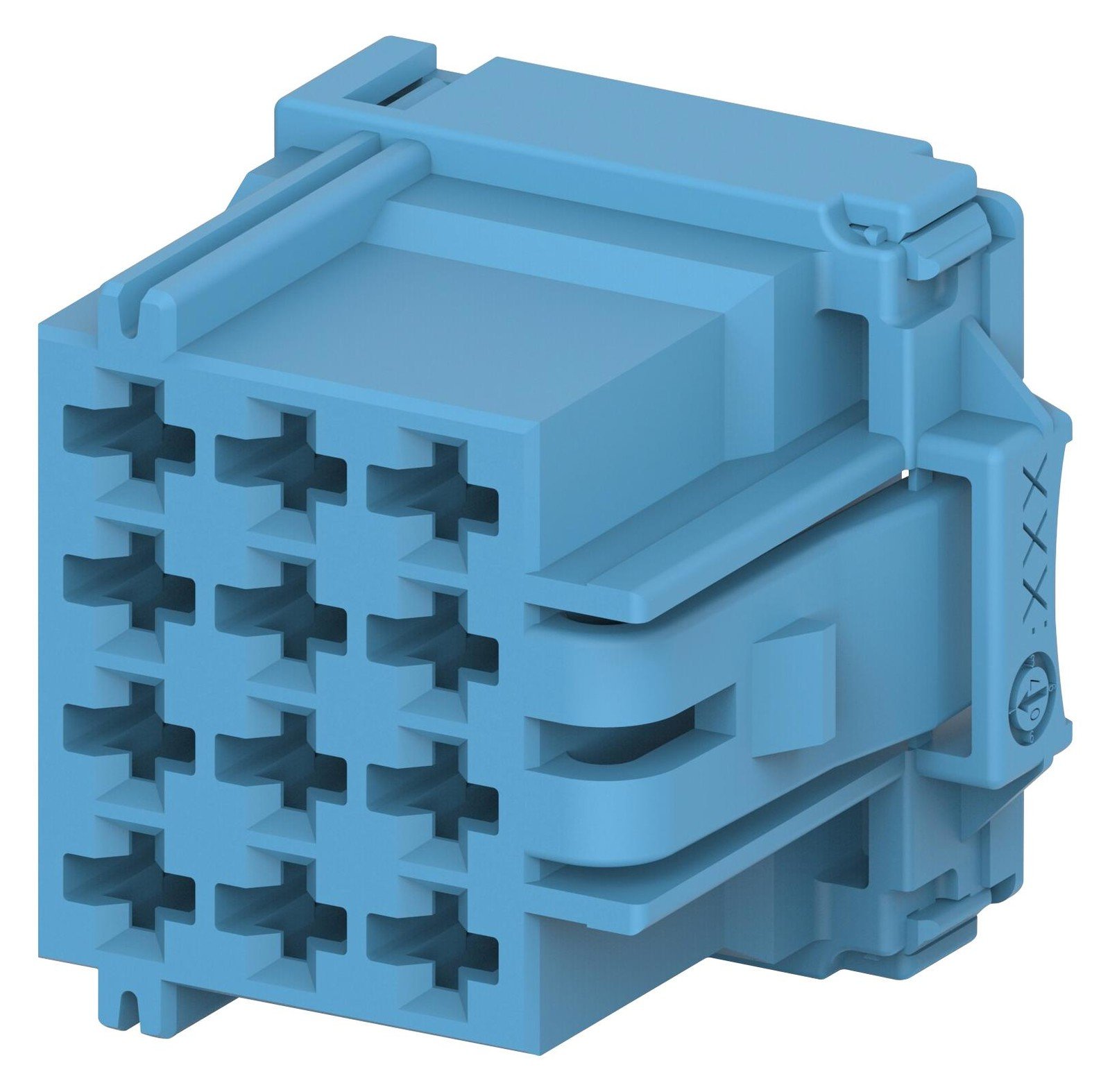 Amp - Te Connectivity 6-968972-1 Automotive Housing, Receptacle, 12Pos