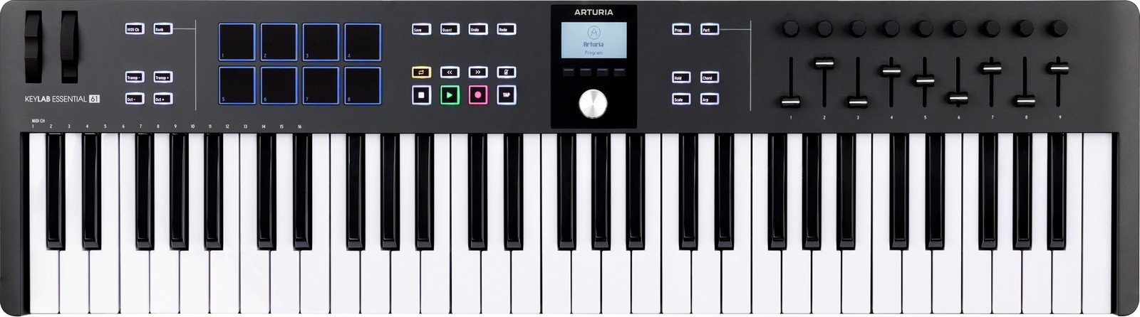 Arturia KeyLab Essential 61 MK3 Black (rozbalené)