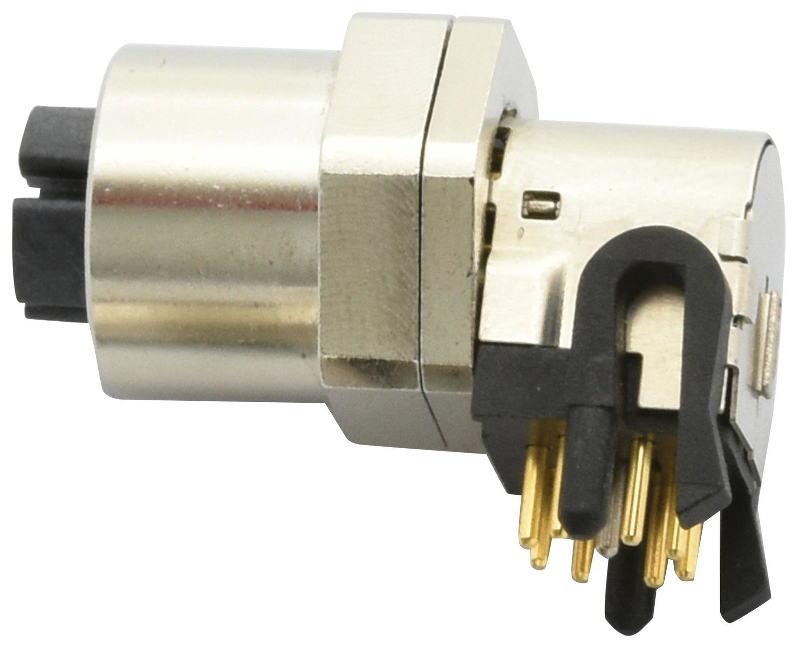 Amphenol Ltw Msxs-08Pffr-Sf7003. Sensor Connector, M12, 8P, Female, Panel