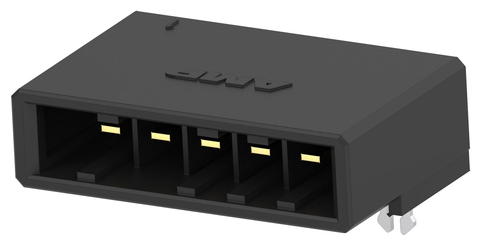 Amp - Te Connectivity 1-316130-2 Wtb Conn, R/a Header, 5Pos, 1Row, 5.08Mm