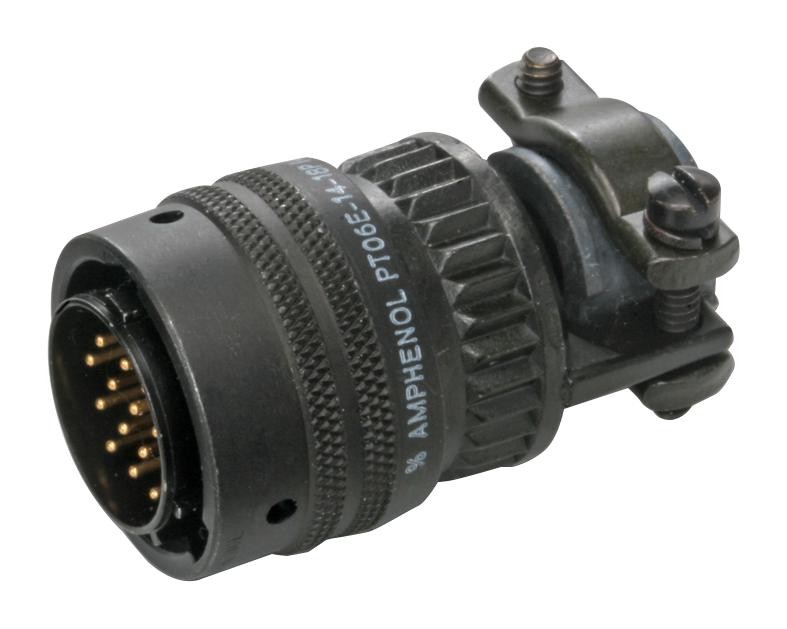 Amphenol Industrial Pt06A-10-6P(470) Circular Connector, Plug, 10-6, Cable