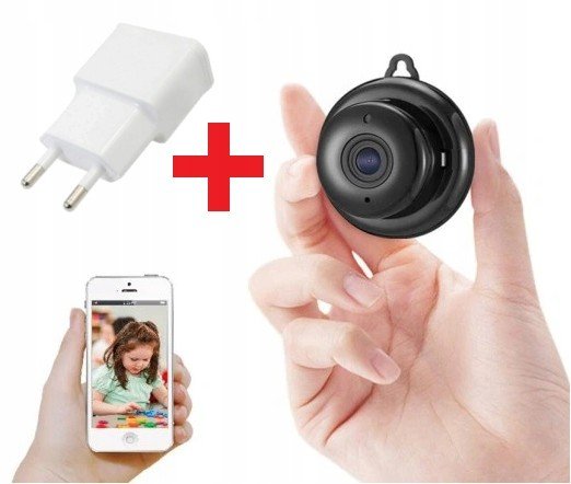 Wifi kamera ip špionážní malá mini infračervená Návod V Češtině