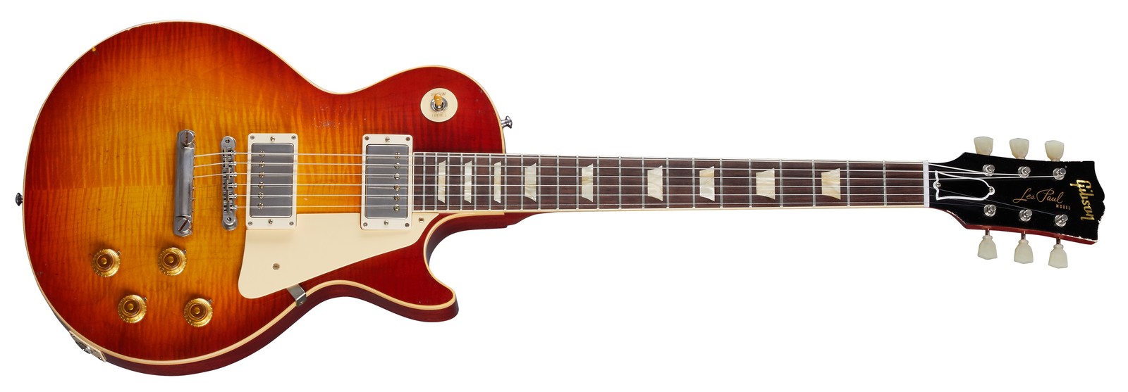 Gibson CS 1959 Les Paul Standard Reissue Light Aged Cherry Teaburst