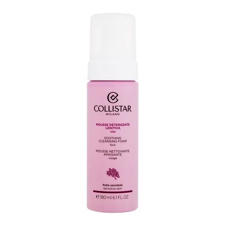 Collistar Soothing Cleansing Foam zklidňující čisticí pěna na obličej 180 ml pro ženy