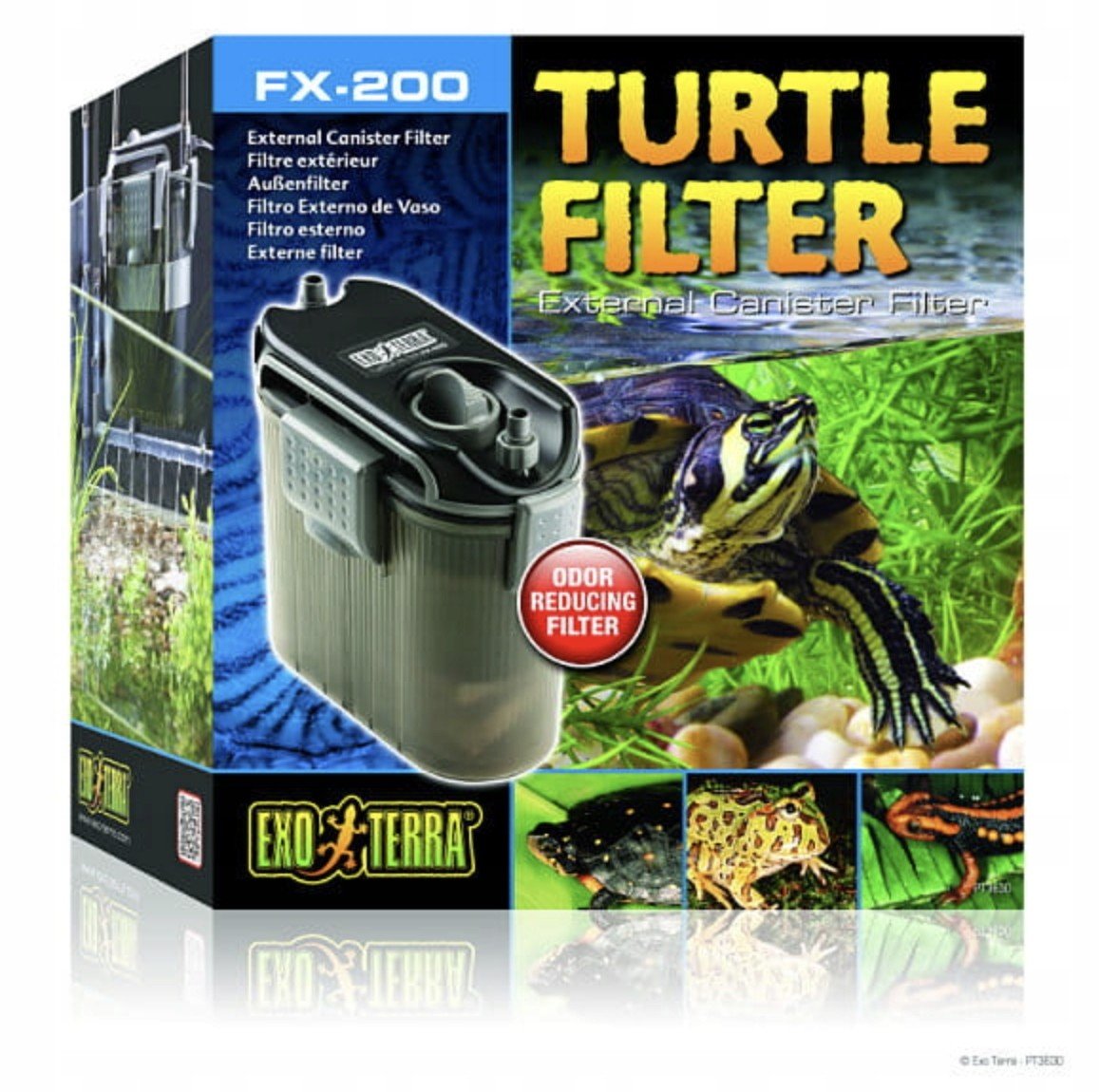 Exo-terra Vnější filtr pro želvy EX-6300