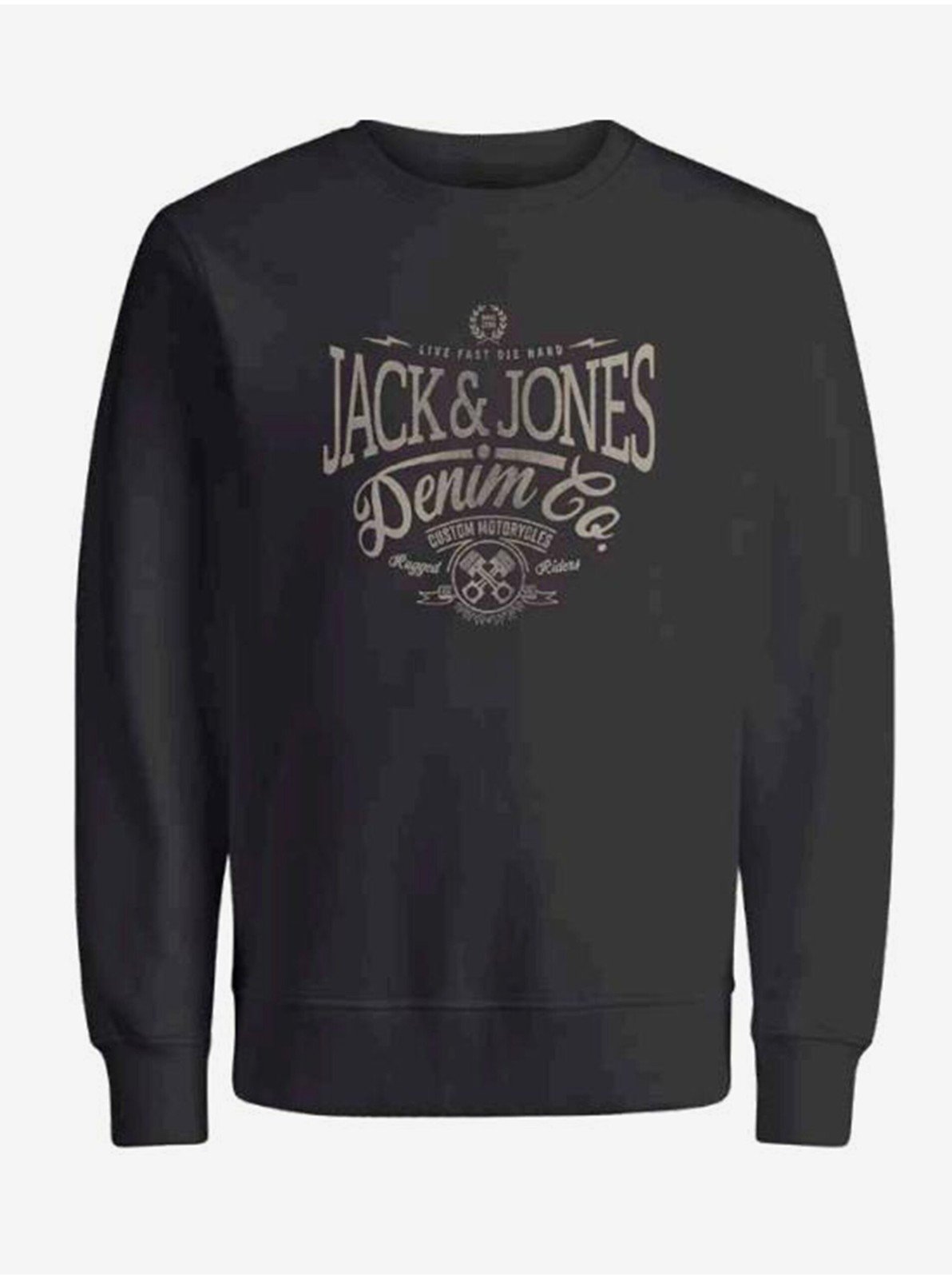 Černá pánská mikina Jack & Jones Eric - Pánské