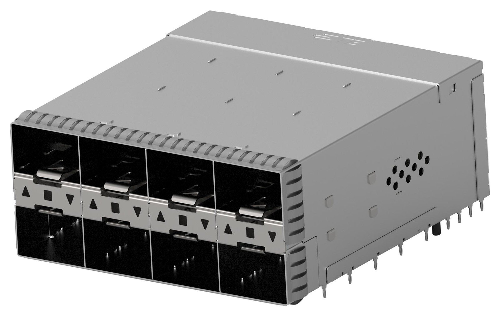 Te Connectivity 1-2339978-9 Connector, Zsfp+, Rcpt, 20Pos, Press Fit