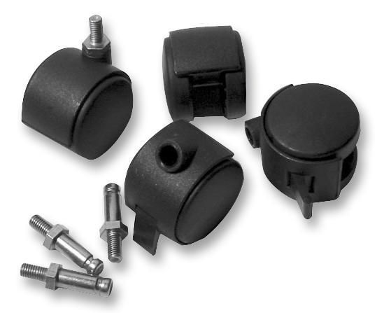 Penn Elcom R8480 Castor Kit, Penn R8400 Series, Pk4