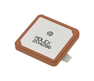 Molex 204286-0001 Gnss Antenna, 1.597-1.607Ghz, 5.6Dbi