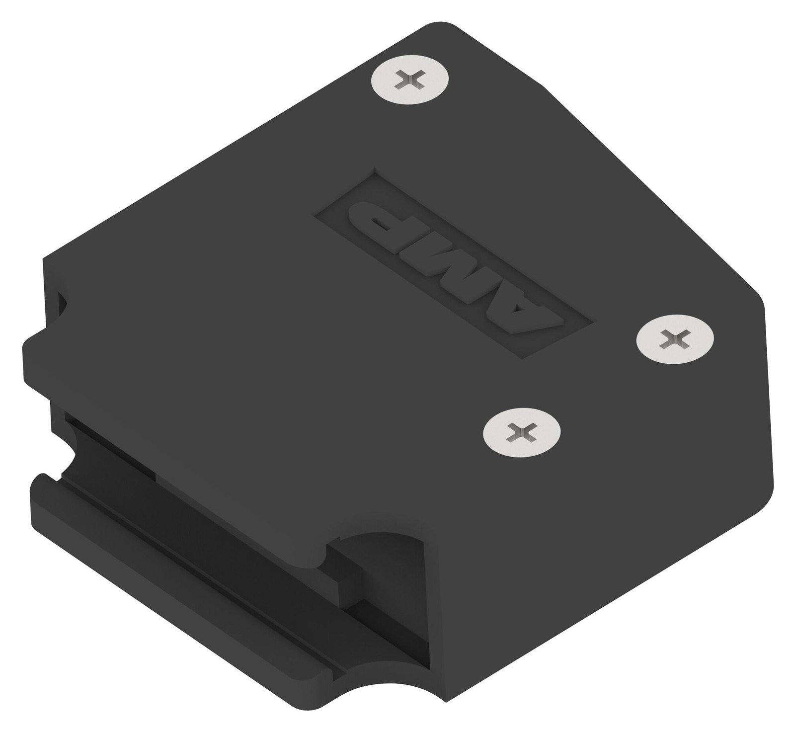 Amp - Te Connectivity 5205718-1 D Sub Backshell, Size Db, 45Deg, 180Deg