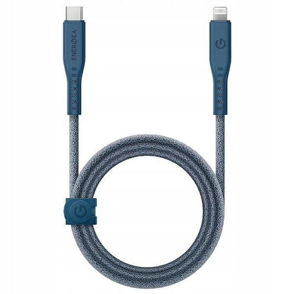 Energea kabel Flow Usb-c Lightning C94 Mfi 1.5m modrý