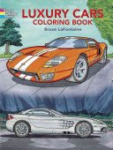 Luxury Cars Coloring Book (LaFontaine Bruce)(Paperback)