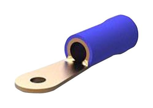 Amp - Te Connectivity 52042-2. Terminal, Ring Tongue, #8, Blue, 6Awg