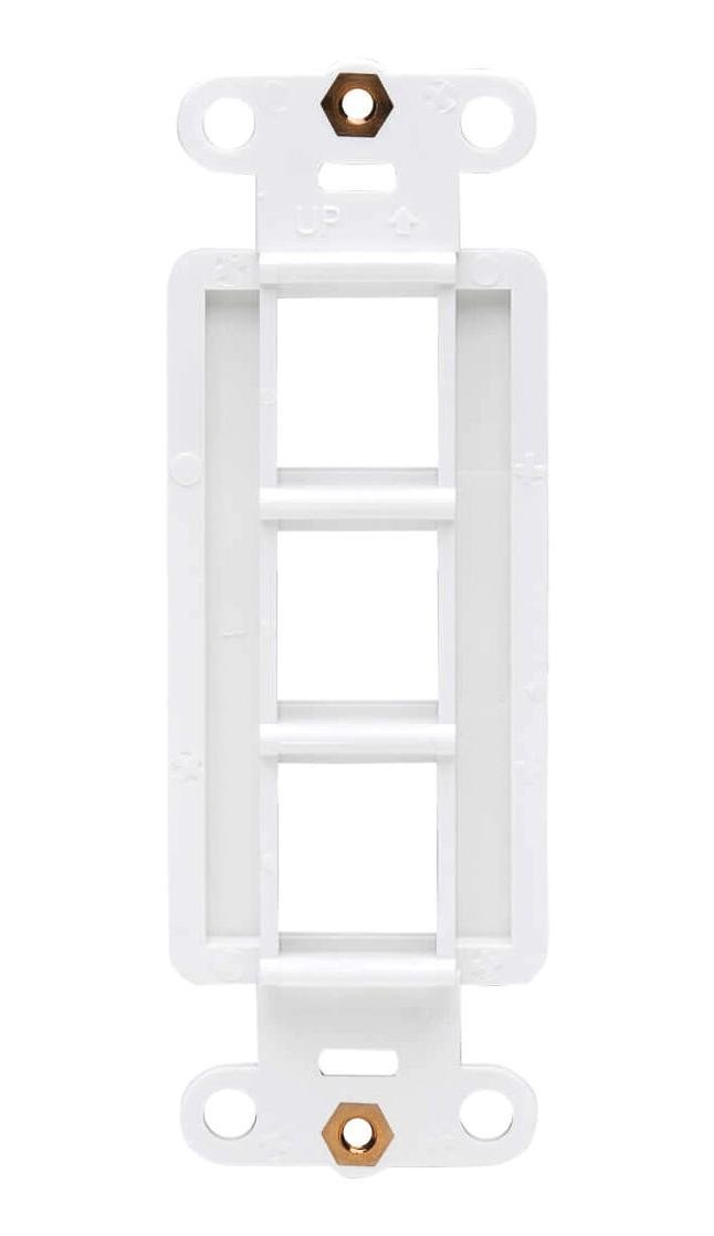 Eaton Tripp Lite N042D-003V-Wh Centre Plate Insert, Decora Style, White