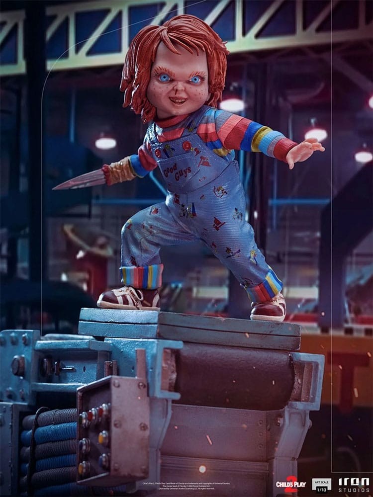 Iron Studios | Childs Play 2 - Art Scale Statue 1/10 Chucky 15 cm