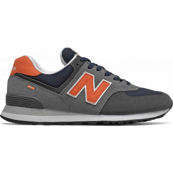 New Balance ML574EAF Pánská lifestylová bota, tmavě šedá, veľkosť 40.5