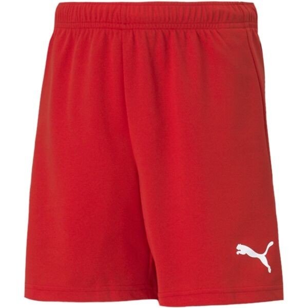 Puma TEAMRISE SHORTS Juniorské šortky, červená, veľkosť 140