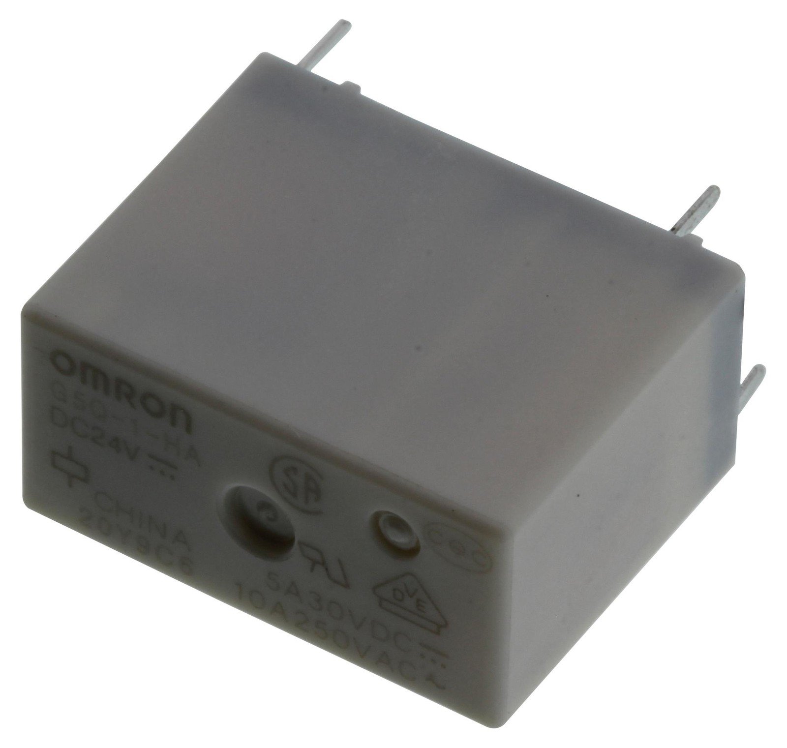 Omron Electronic Components G5Q-1-Ha Dc24 Power Relay, Spdt, 24Vdc, 10A, Tht