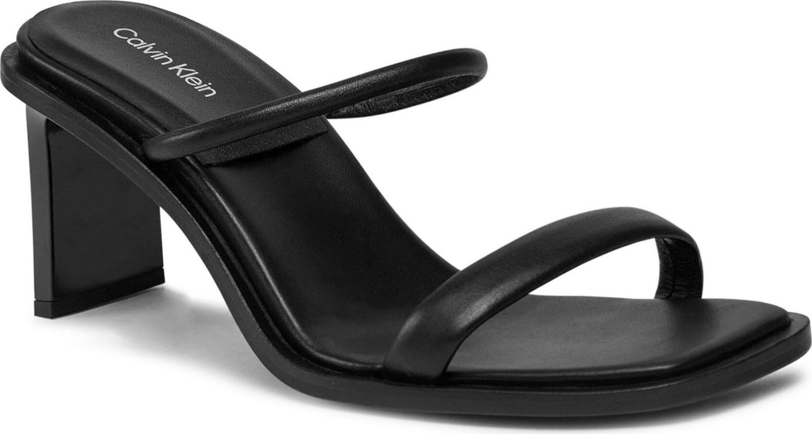 Nazouváky Calvin Klein Padded Curved Stil Slide 70 HW0HW01992 Ck Black BEH