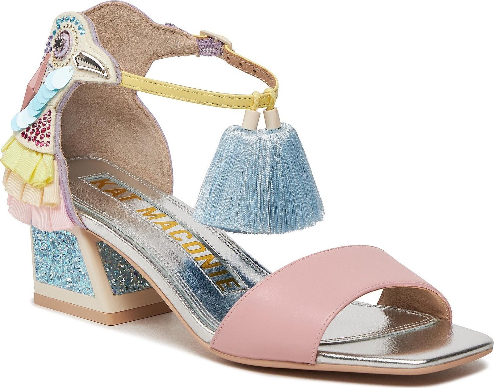 Sandály Kat Maconie Kay Frosted Blue/Citrine