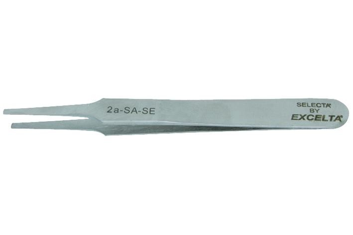 Excelta 2A-Sa-Se Precision Tweezer, 4.75In