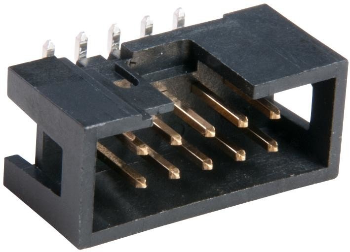 Amphenol Communications Solutions 52601-G10-8Lf Wire-Board Connector, Header, 10 Position, 2.54Mm