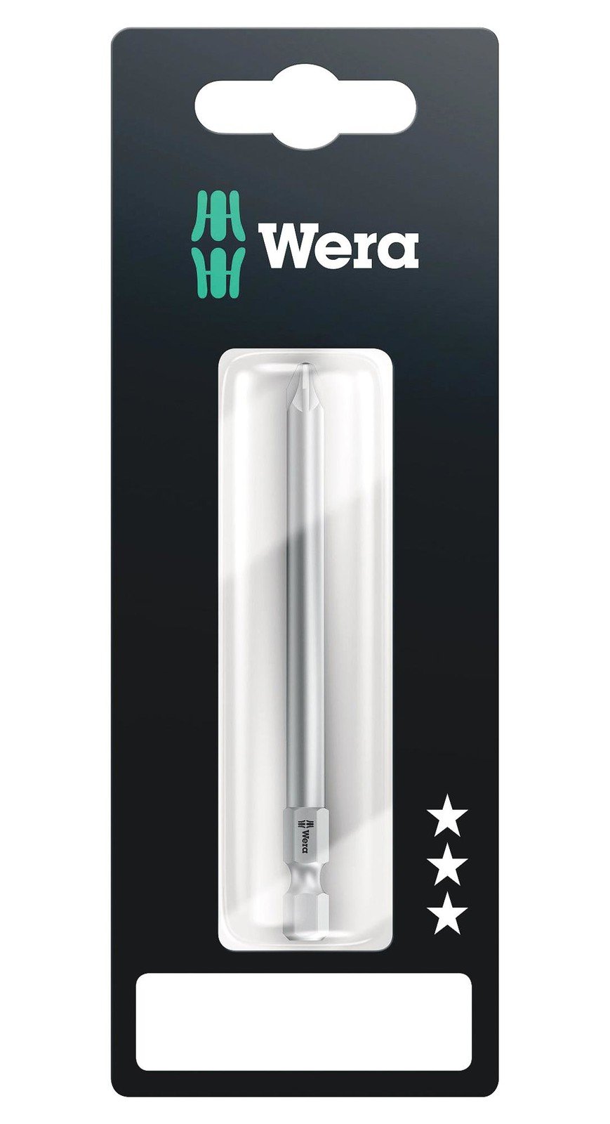 Wera 855/4 Z Pz 1 X 152 Mm Sb Hex Bit, Pozidriv, Pz1, 152Mm