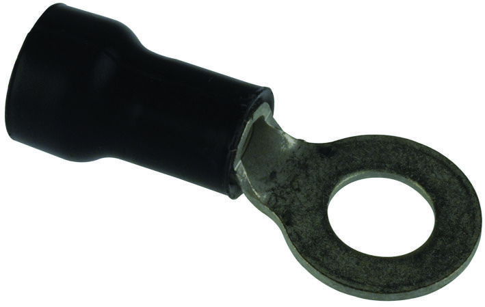 Amp - Te Connectivity 35492 Terminal, Ring Tongue, M6, Crimp, Black