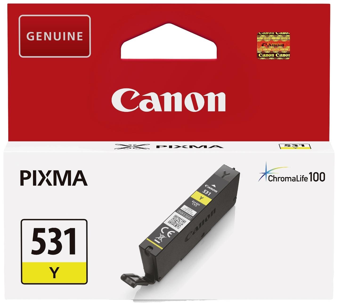 Canon Inkoustová kazeta CLI-531 Y originál Single žlutá 6121C001 náplň do tiskárny