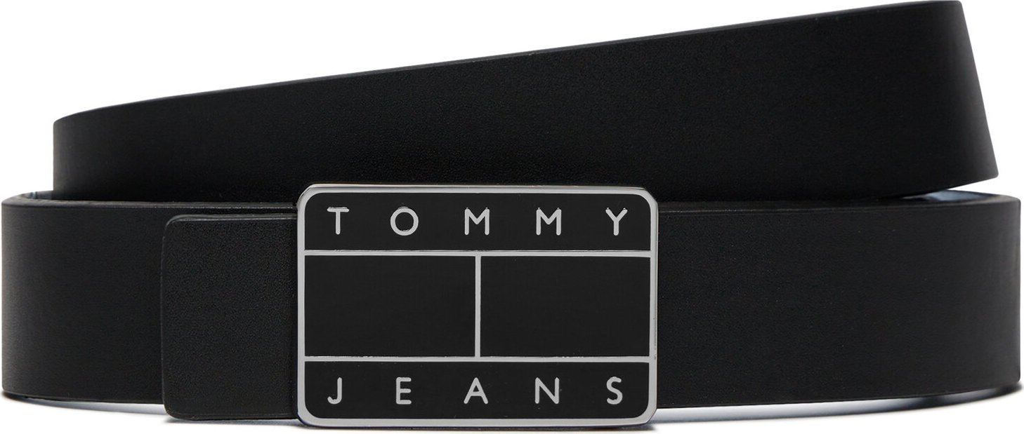 Dámský pásek Tommy Jeans Tjw Rev. Leather AW0AW15838 Black BDS