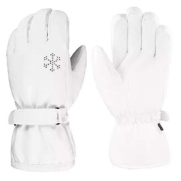 Eska Dámské lyžařské rukavice Elite Shield white 8, Bílá