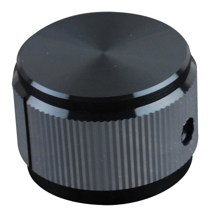 Alcoswitch - Te Connectivity Kn900Ab1/4 Straight Knurled Knob W/ Line Ind 6.38Mm