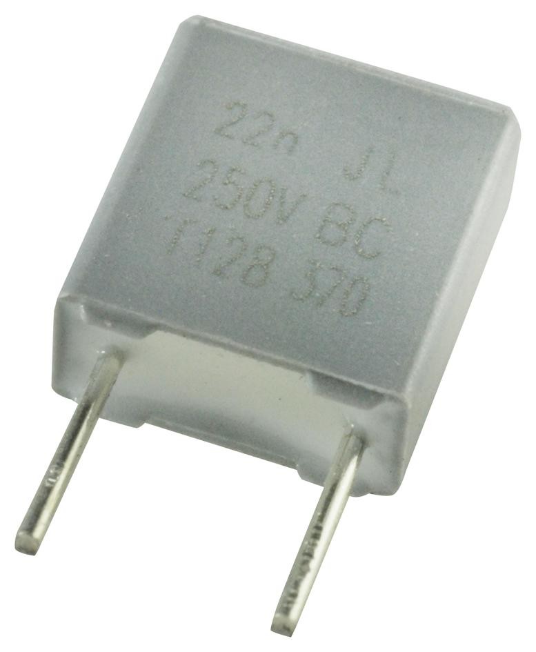 Vishay Bfc237042223 Capacitor Polyester Film 0.022Uf, 250V, 5%, Radial