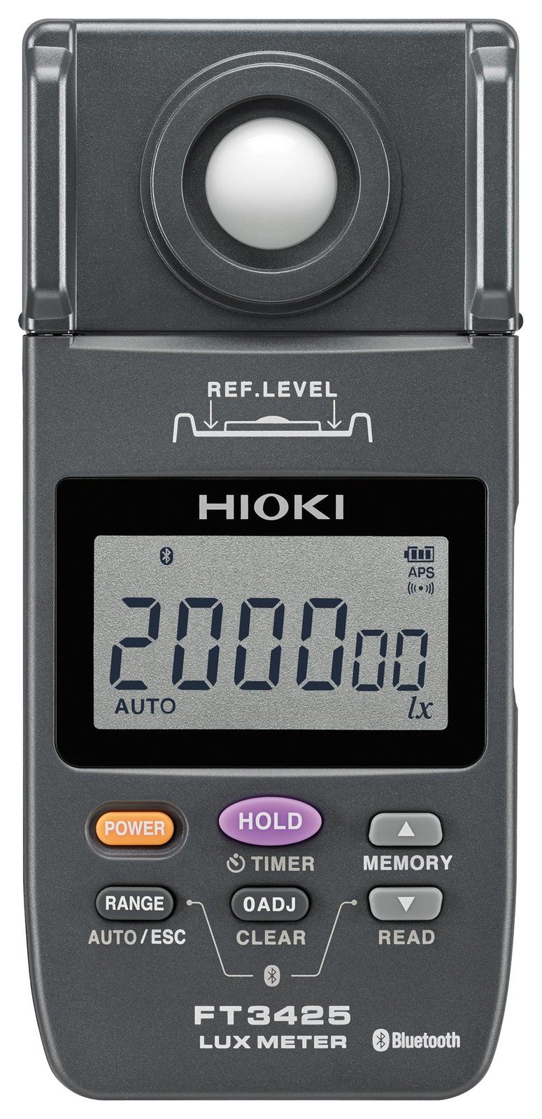 Hioki Ft3425 Lux Meter W/bluetooth, 200000Lx