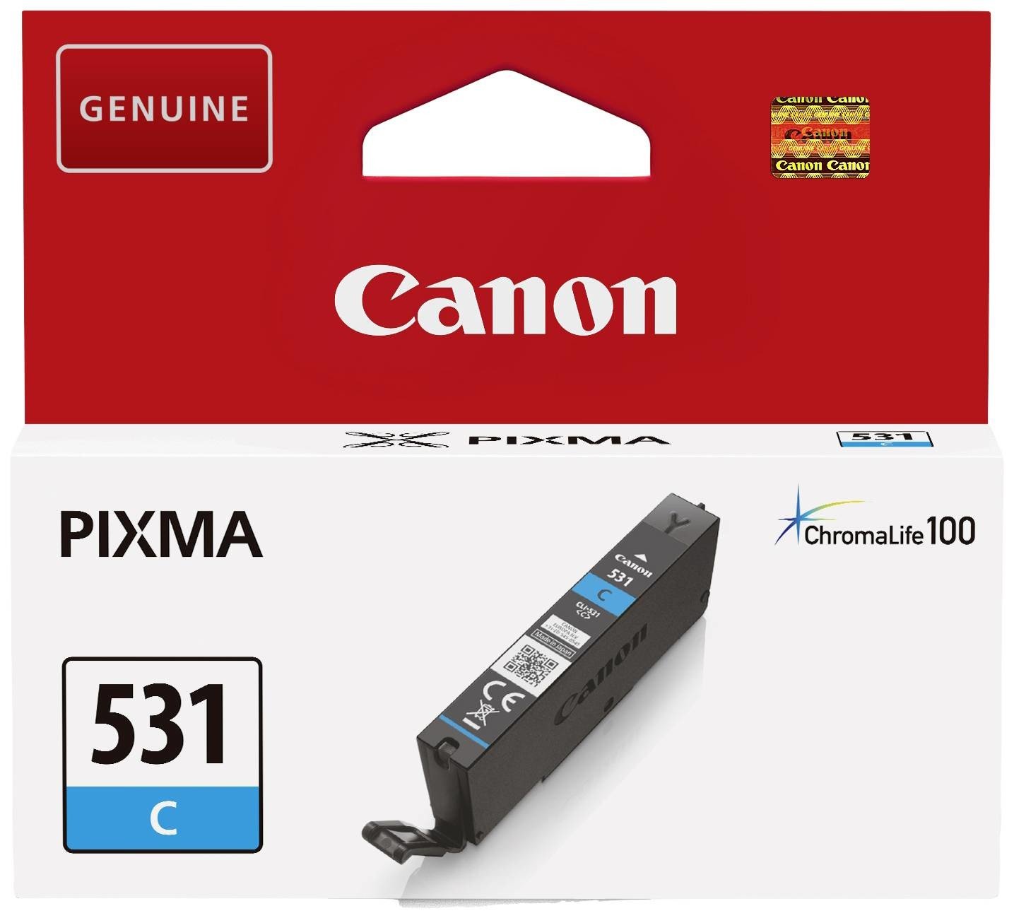 Canon Inkoustová kazeta CLI-531 C originál Single azurová 6119C001 náplň do tiskárny