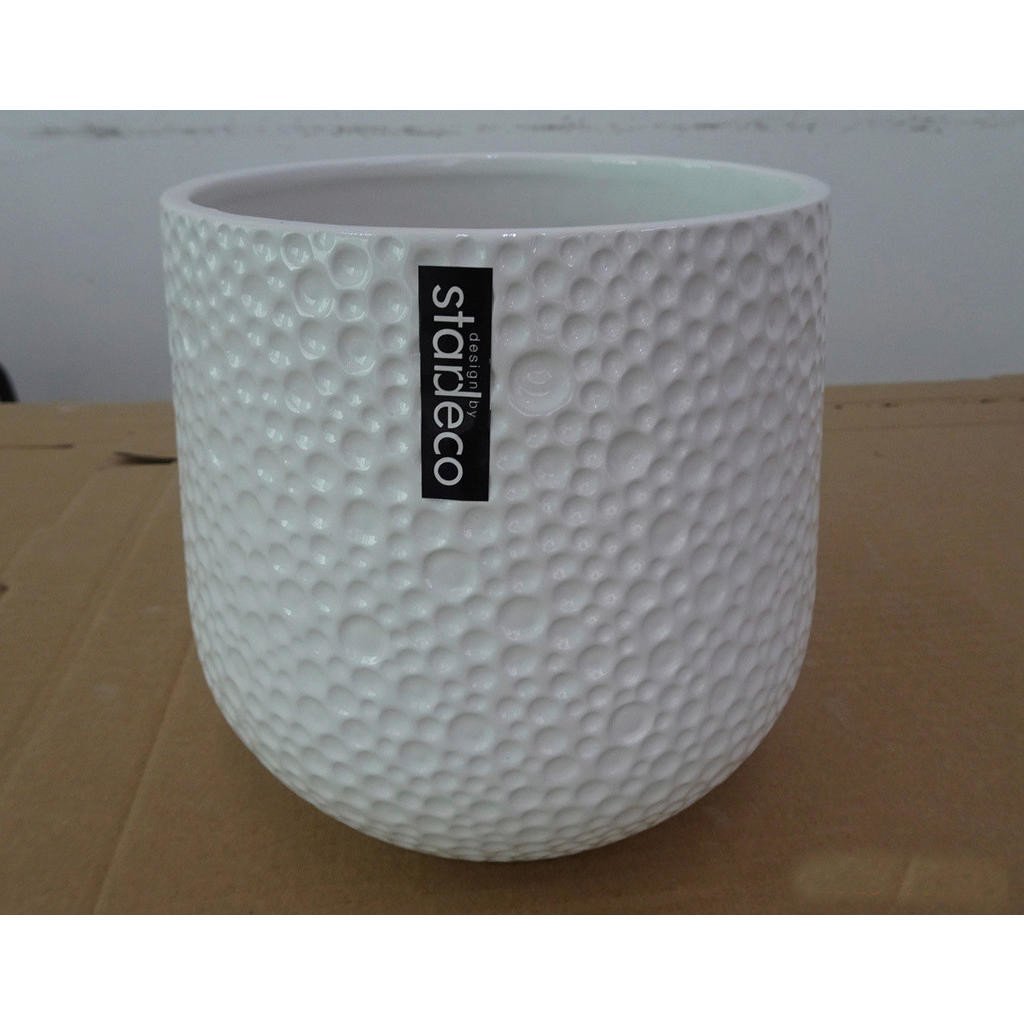 KVĚTINÁČ NA KVĚTINY, keramika, 12/12/12 cm