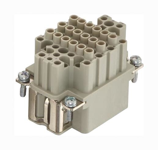 Harting 09160552101 Heavy Duty Insert, Rcpt, 6B, 55+Pe Pos