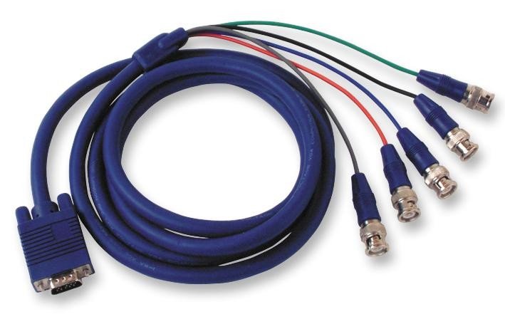 Vdc Vga2M Lead, Svga To 5X Bnc, 2M