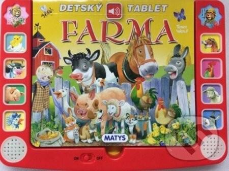 Detský tablet - Farma - Tony Wolf