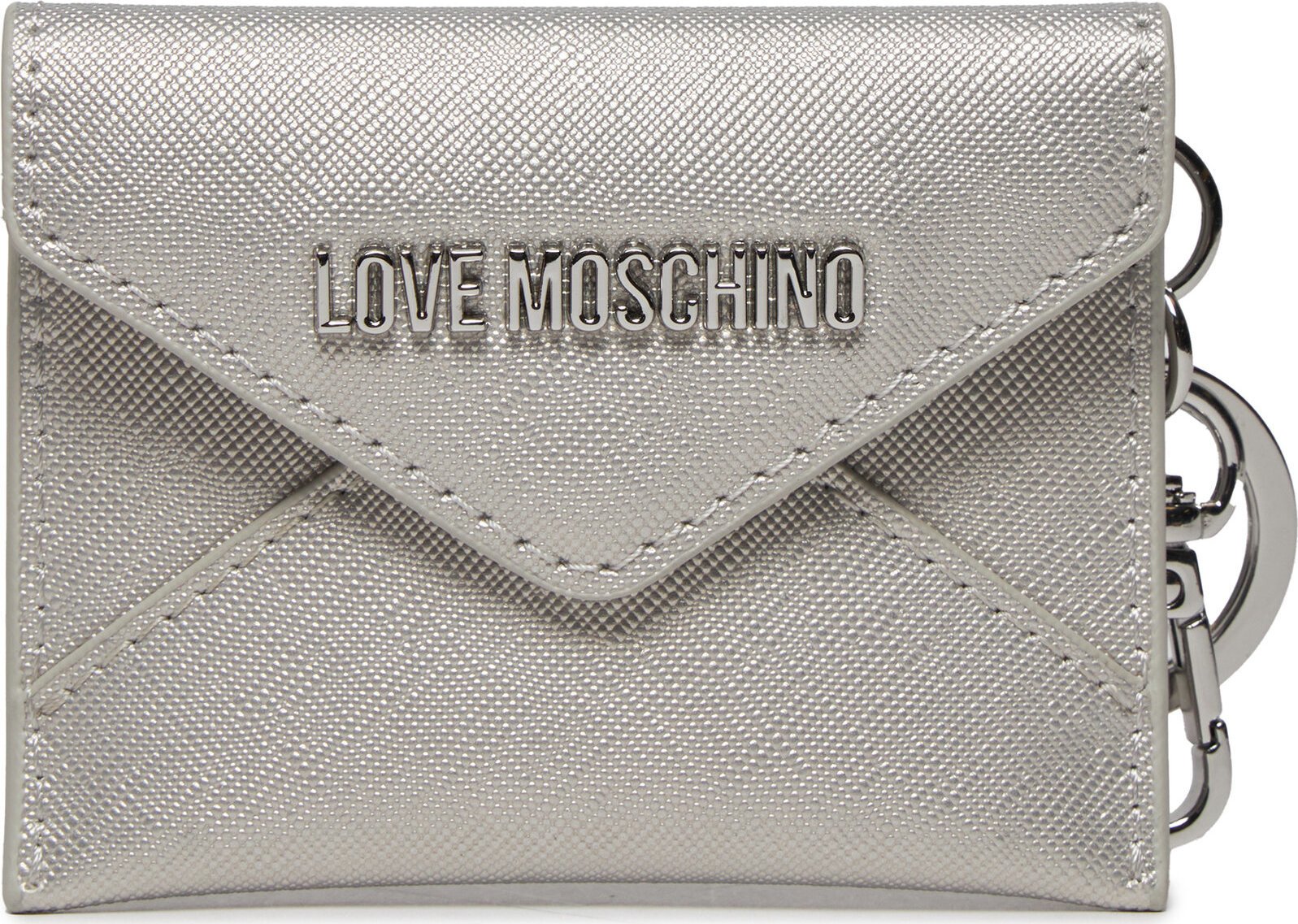 Peněženka na mince LOVE MOSCHINO JC6452PP4IK2390B Argento Lam