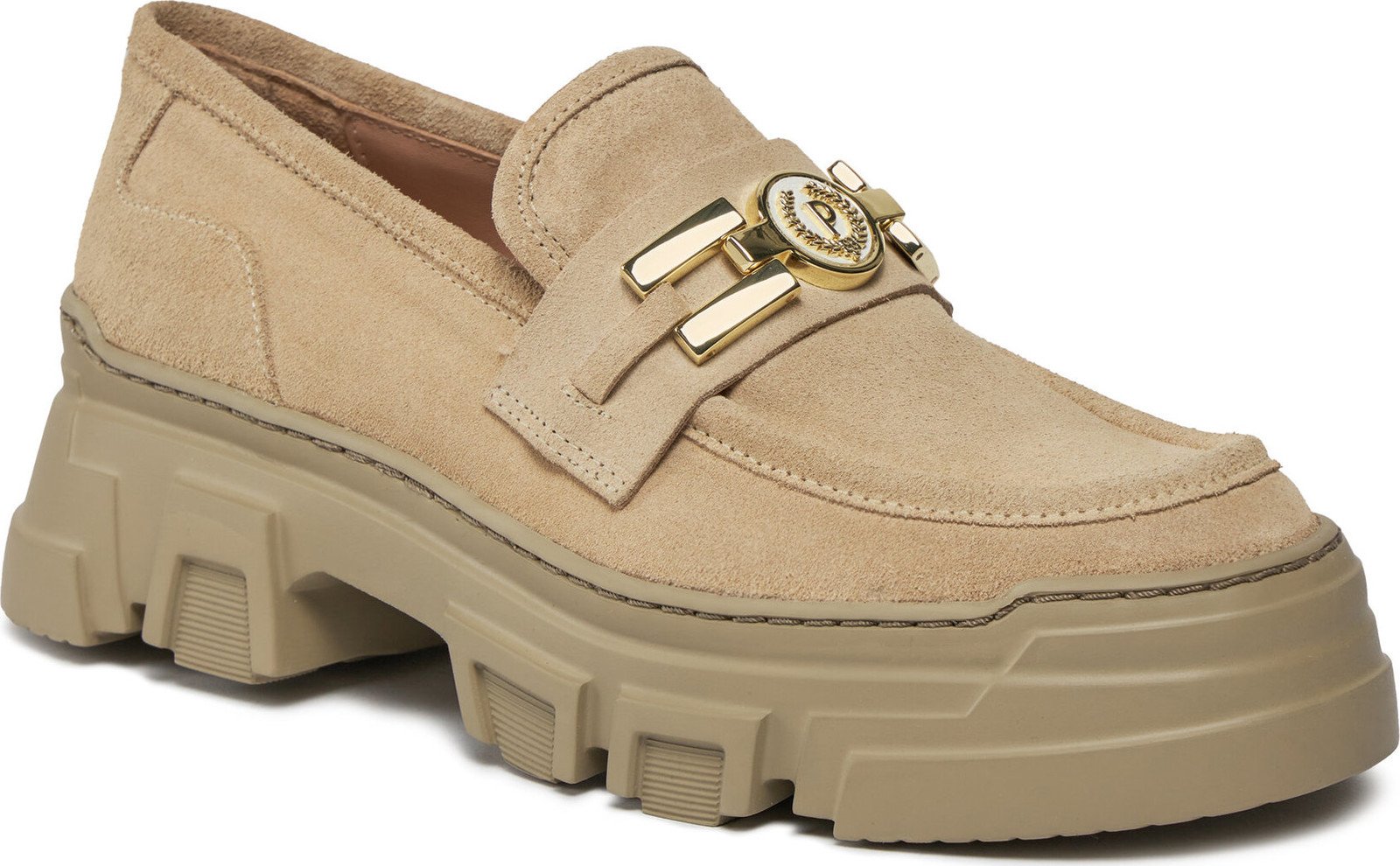 Loafersy Pollini SA10286G1ITF0105 Crosta Sabbia