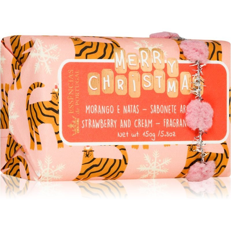Essencias de Portugal + Saudade Christmas Tiger tuhé mýdlo 150 g