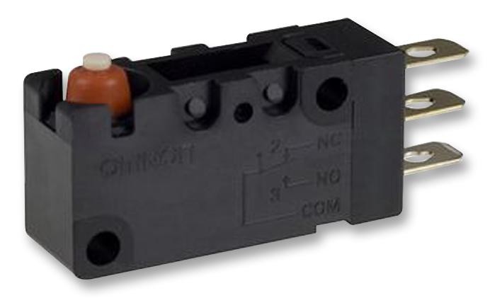 Omron D2Vw-5L3-1Ms Switch, Snap Action, Dpst