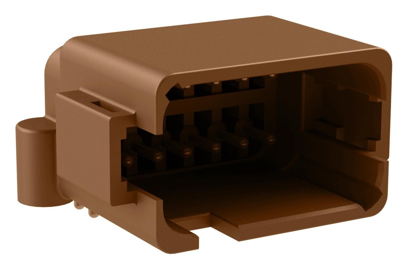 Amphenol Sine/tuchel Atf13-12Pd-Bm11 Automotive Connector, R/a, Rcpt, 12Pos