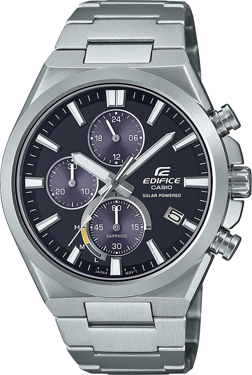 Hodinky Casio Edifice Solar Powered Chronograph EFS-S630D-1AVUEF Silver