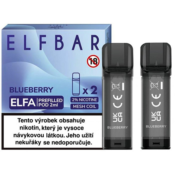 Liquid Elfa Pods 2Pack Blueberry 20mg/ml